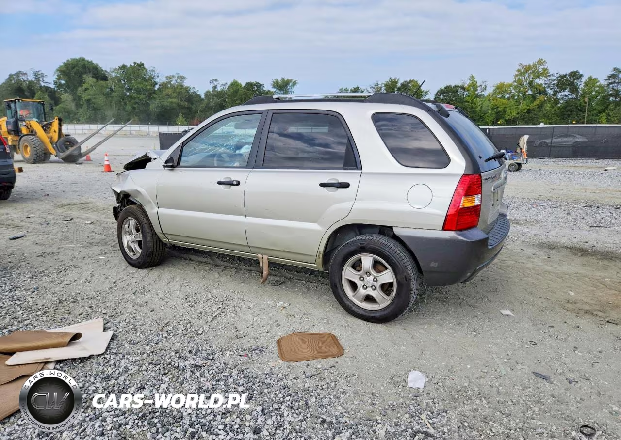2007 Kia Sportage Lx VIN:KNDJF724977374555 - 2