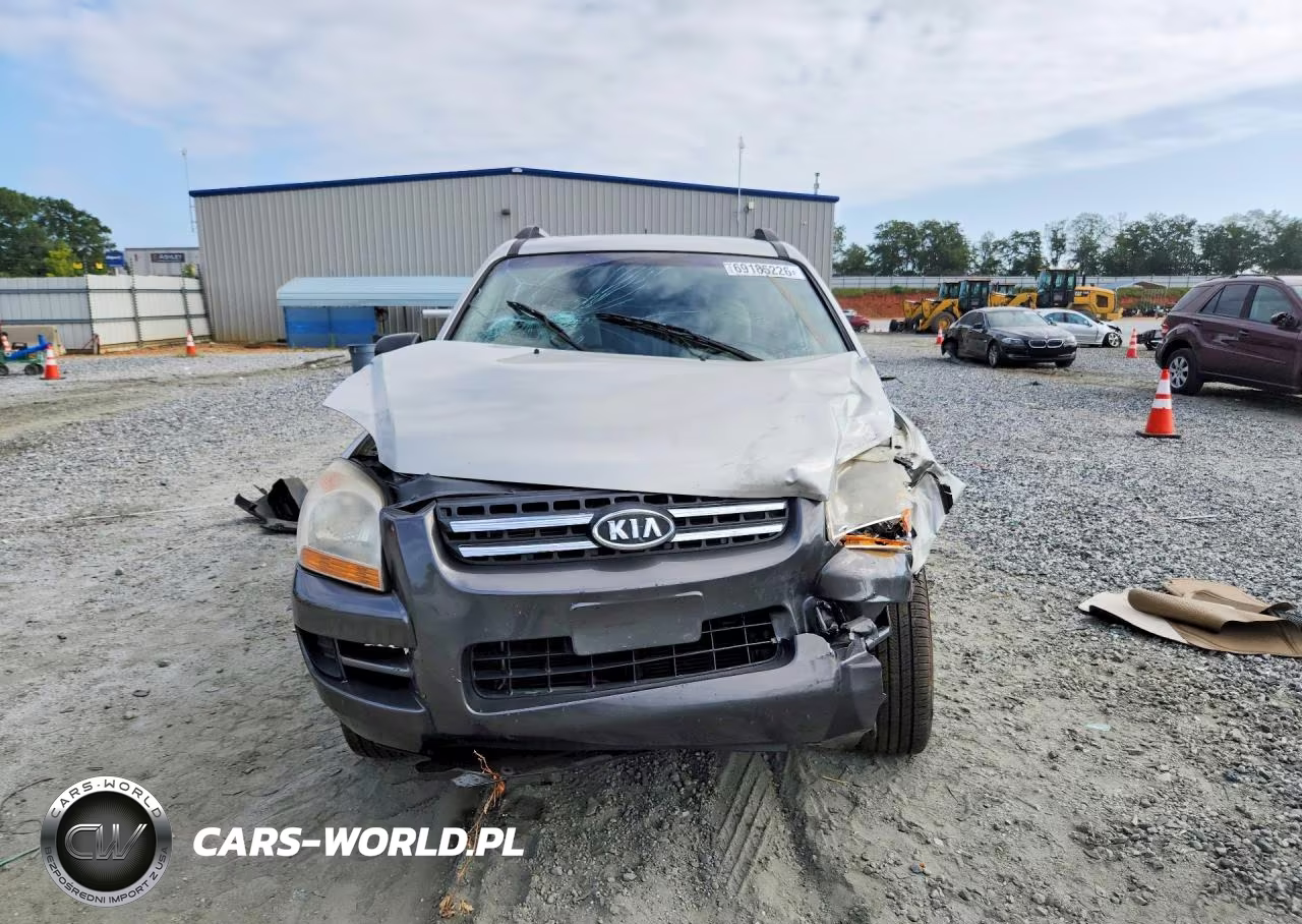 2007 Kia Sportage Lx VIN:KNDJF724977374555 - 5