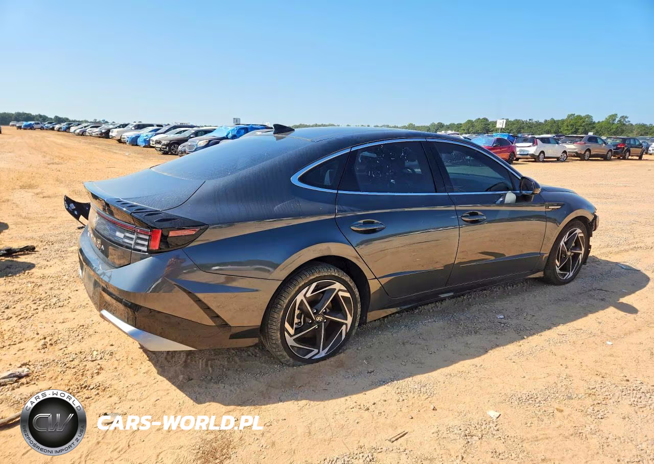 2025 Hyundai Sonata Sel VIN:KMHL14JA9SA438386 - 3