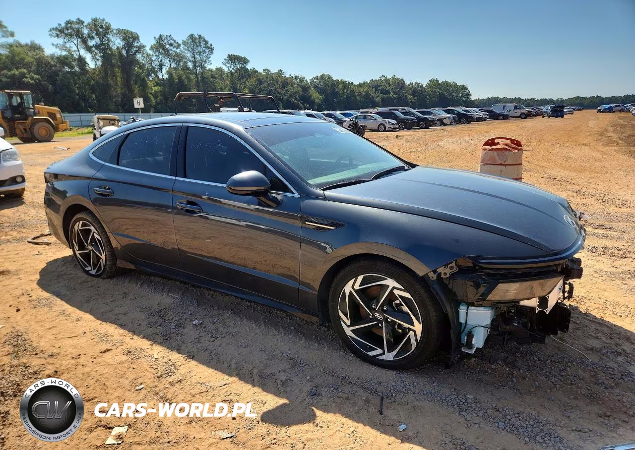 2025 Hyundai Sonata Sel VIN:KMHL14JA9SA438386 - 4