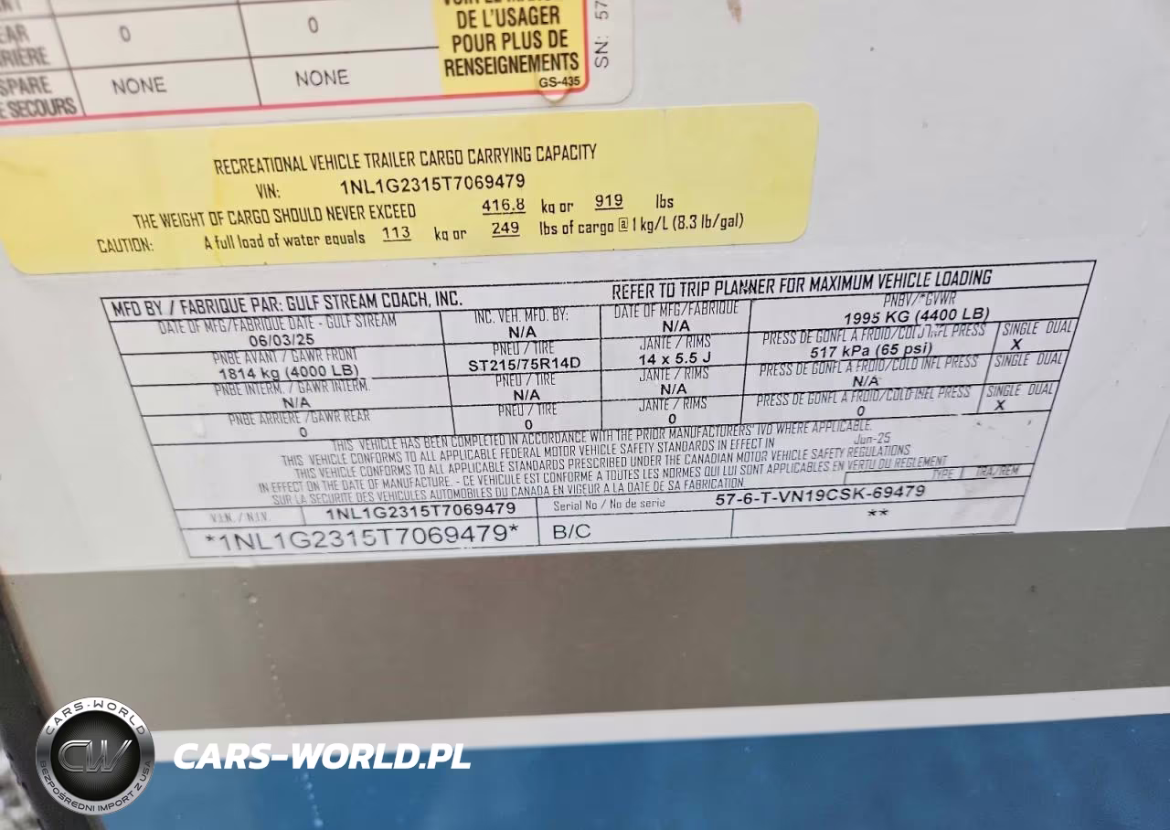 2026 Gulf Craft Inc. 57-6-T-Vn19Csk VIN:1NL1G2315T7069479 - 10