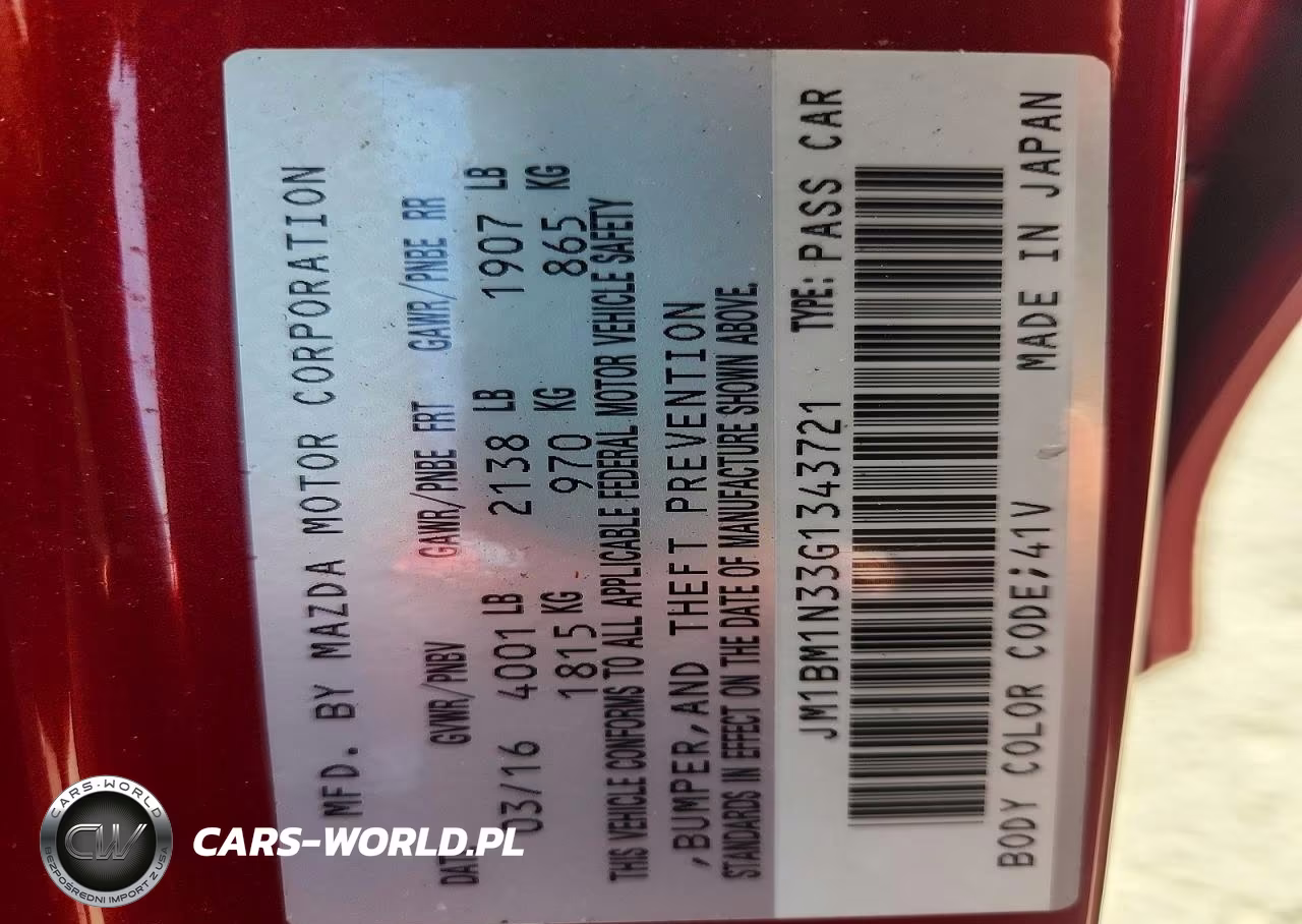 2016 Mazda 3 Grand Touring VIN:JM1BM1N33G1343721 - 12