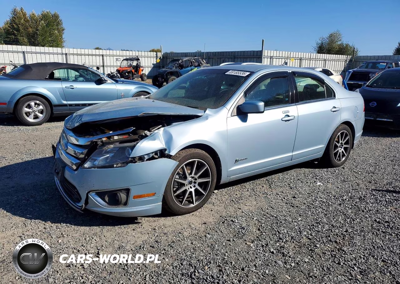 2010 Ford Fusion Hybrid VIN:3FADP0L30AR406550 - 1