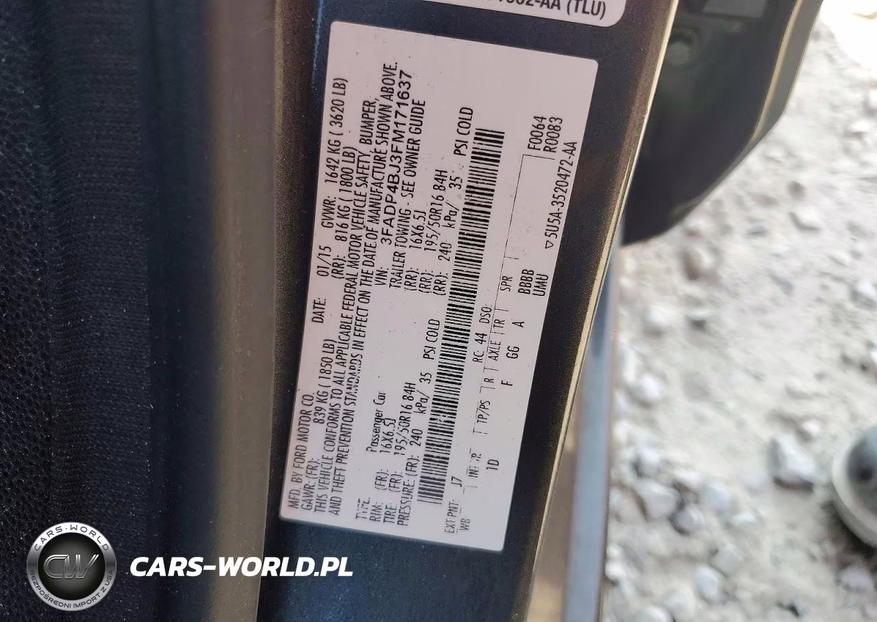 2015 Ford Fiesta Se VIN:3FADP4BJ3FM171637 - 12