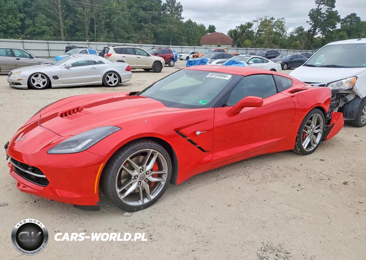 2019 Chevrolet Corvette Stingray Z51 3Lt VIN:1G1YM2D77K5112206 - 1