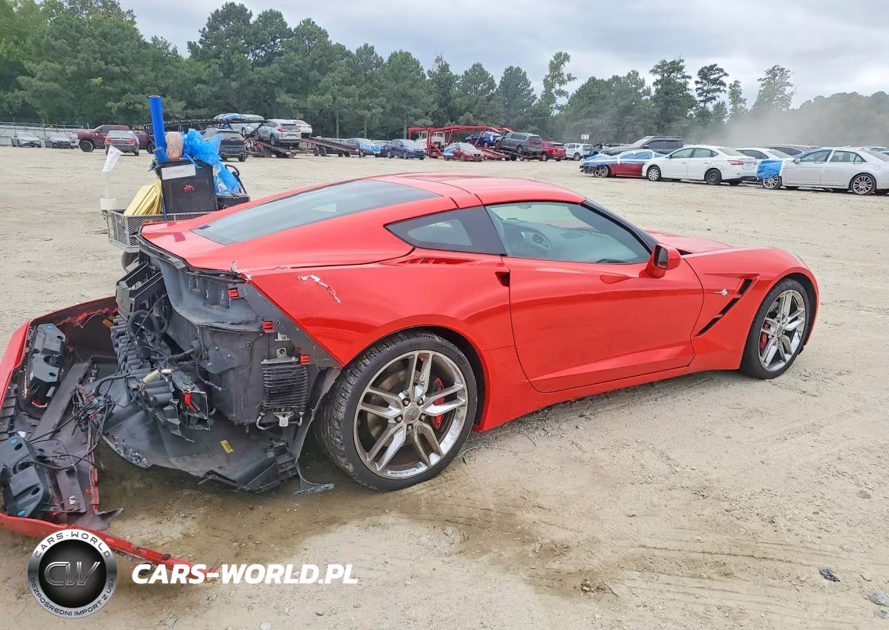 2019 Chevrolet Corvette Stingray Z51 3Lt VIN:1G1YM2D77K5112206 - 3