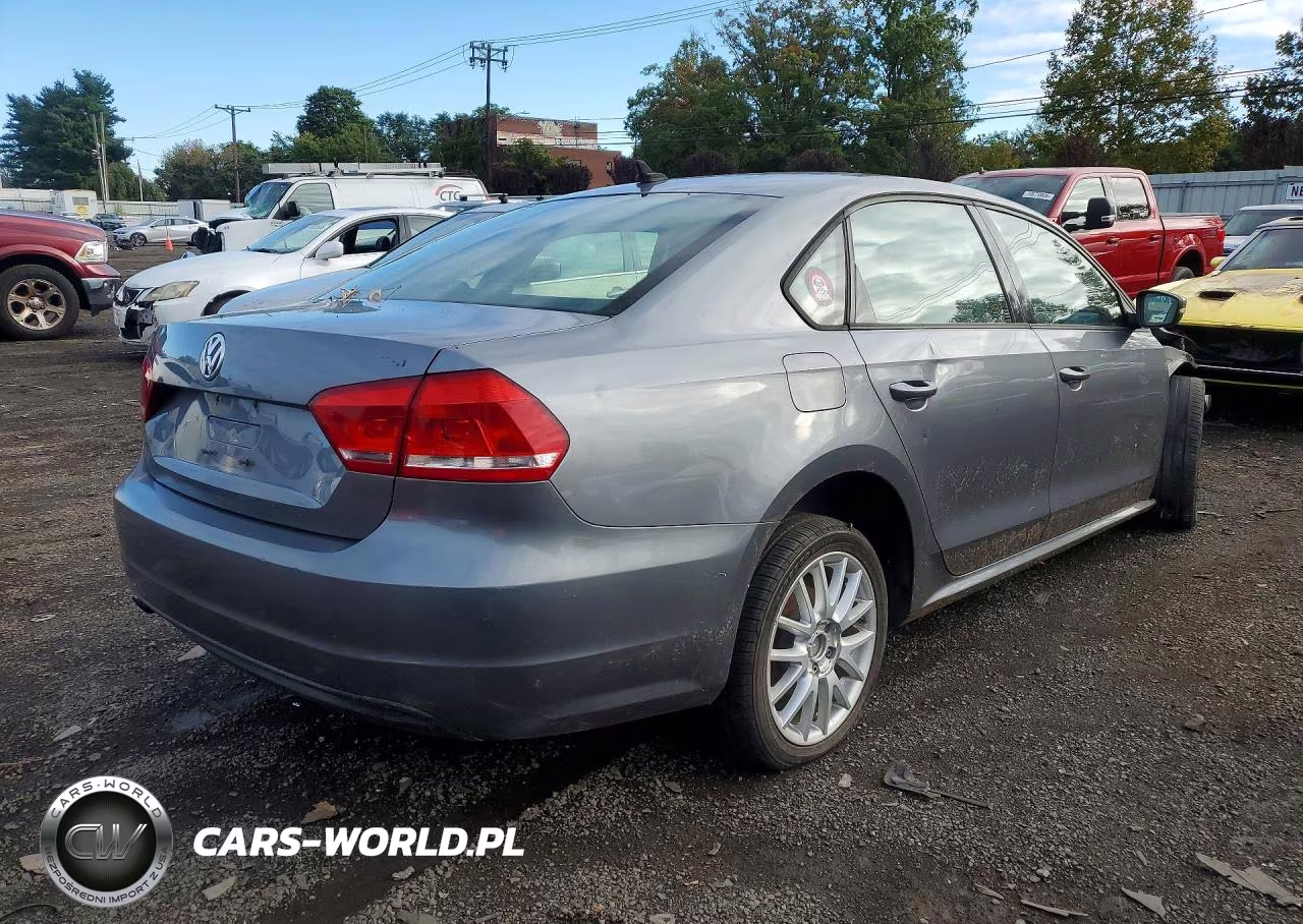 2014 Volkswagen Passat S VIN:1VWAT7A39EC099689 - 3