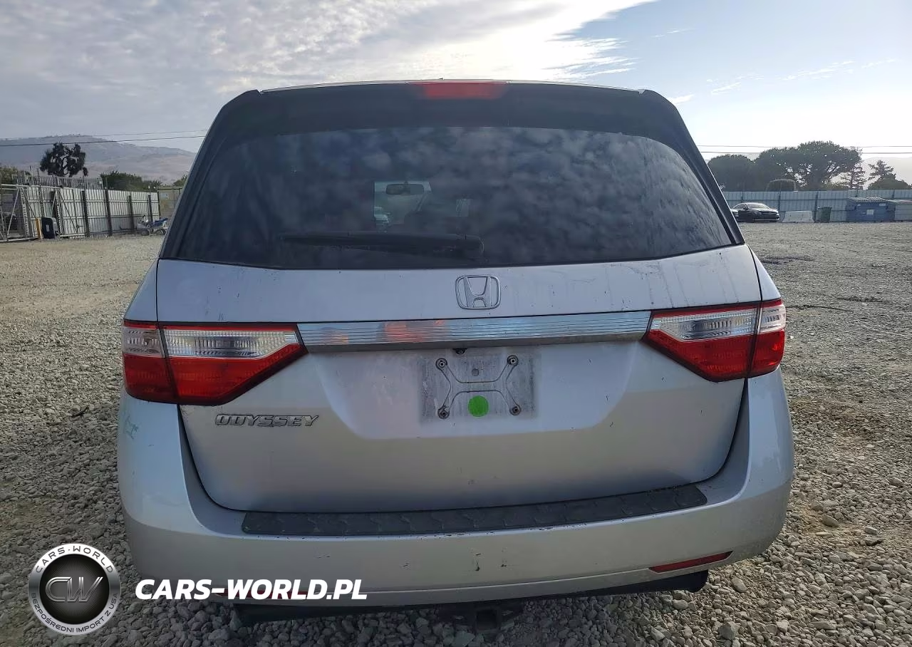 2012 Honda Odyssey Exl VIN:5FNRL5H65CB075917 - 6