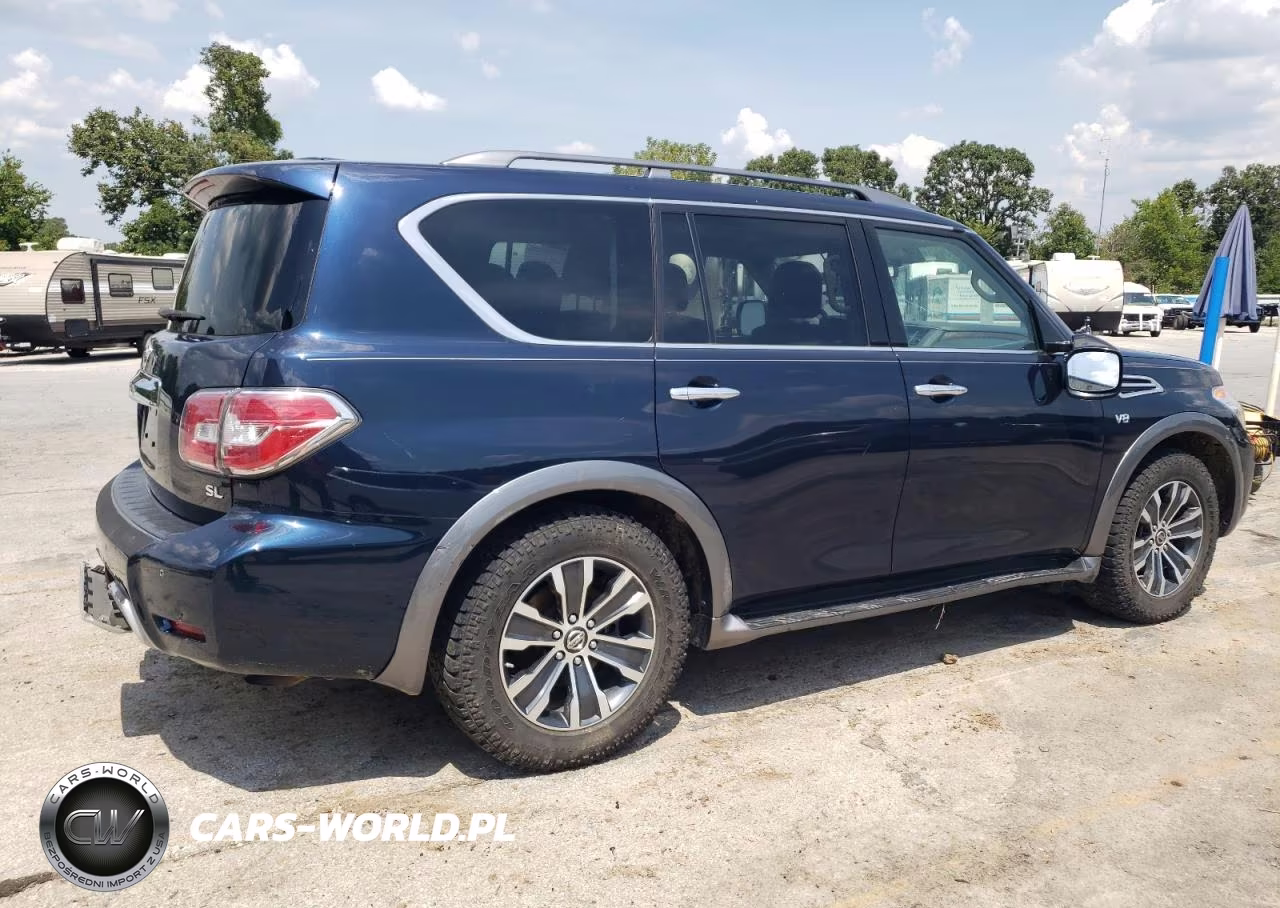 2018 Nissan Armada Sl VIN:JN8AY2NC8JX502604 - 3