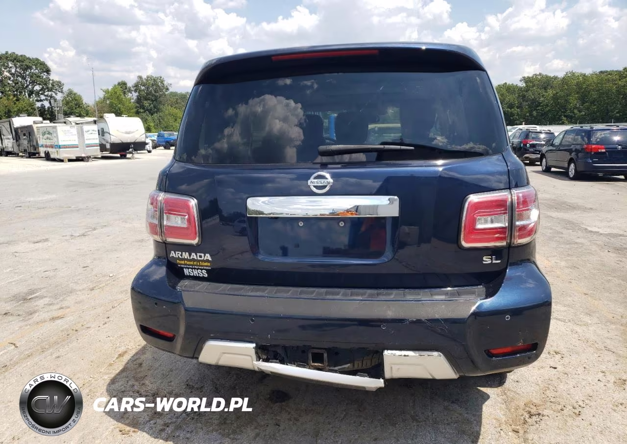 2018 Nissan Armada Sl VIN:JN8AY2NC8JX502604 - 6