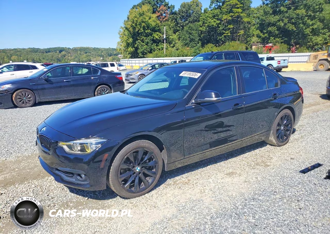 2018 BMW 320I VIN:WBA8A9C57JAH14781 - 1
