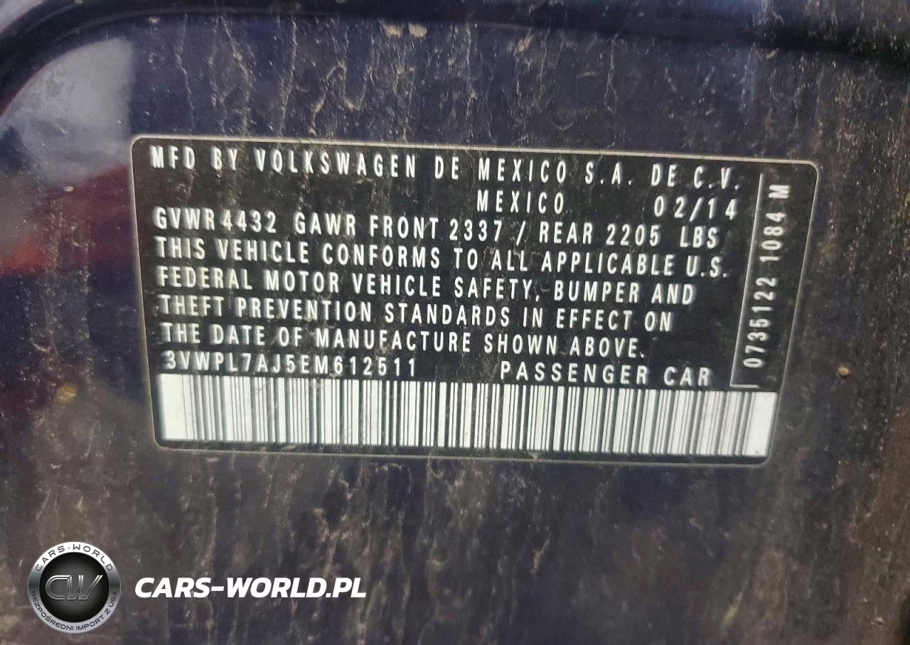 2014 Volkswagen Jetta Tdi VIN:3VWPL7AJ5EM612511 - 12