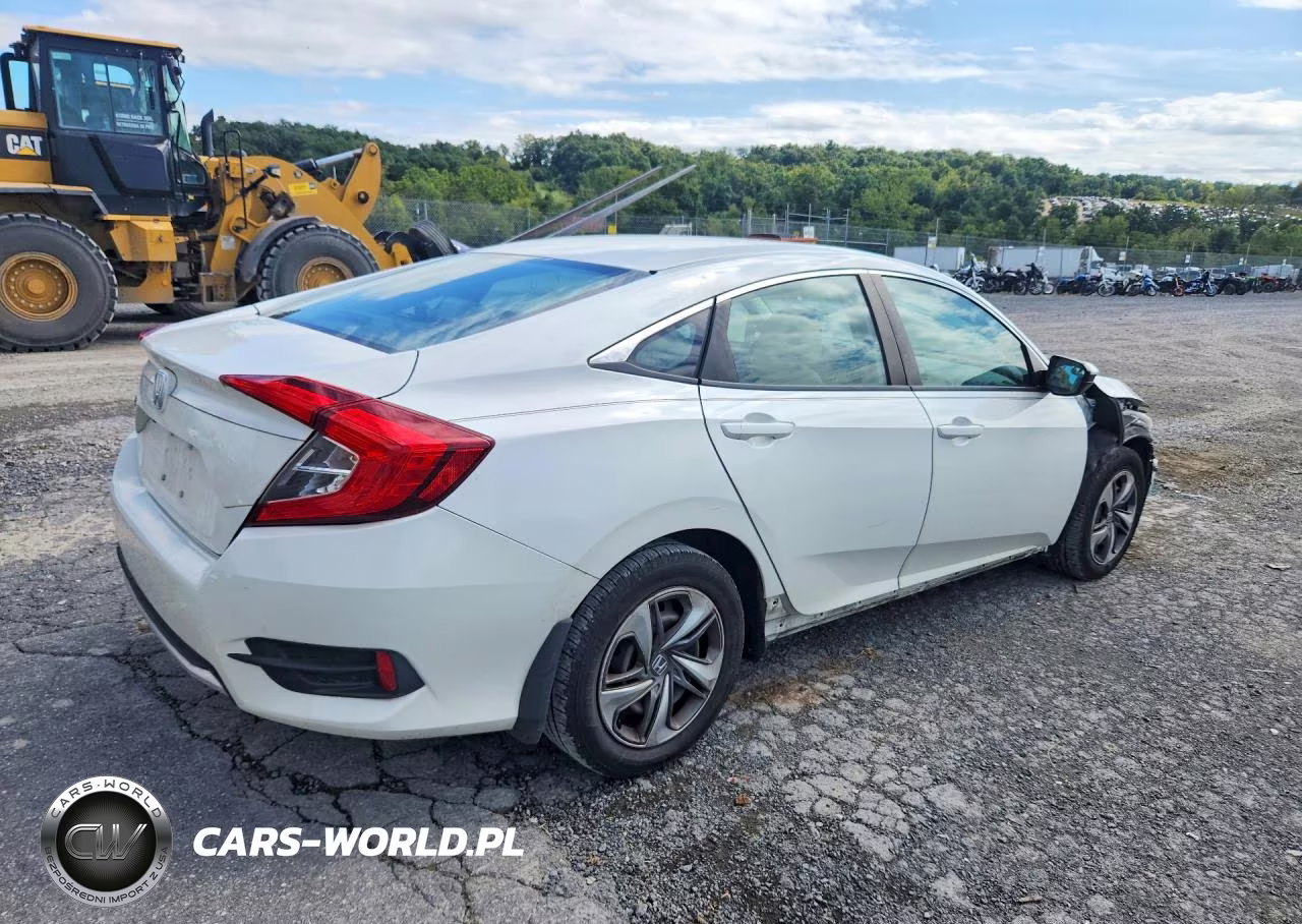 2019 Honda Civic Lx VIN:2HGFC2F63KH558708 - 3