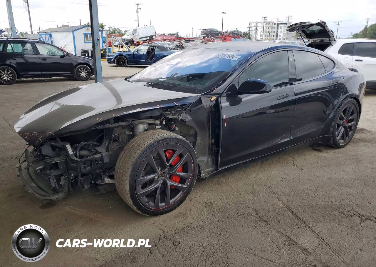 2021 Tesla Model S VIN:5YJSA1E55MF436284 - 1
