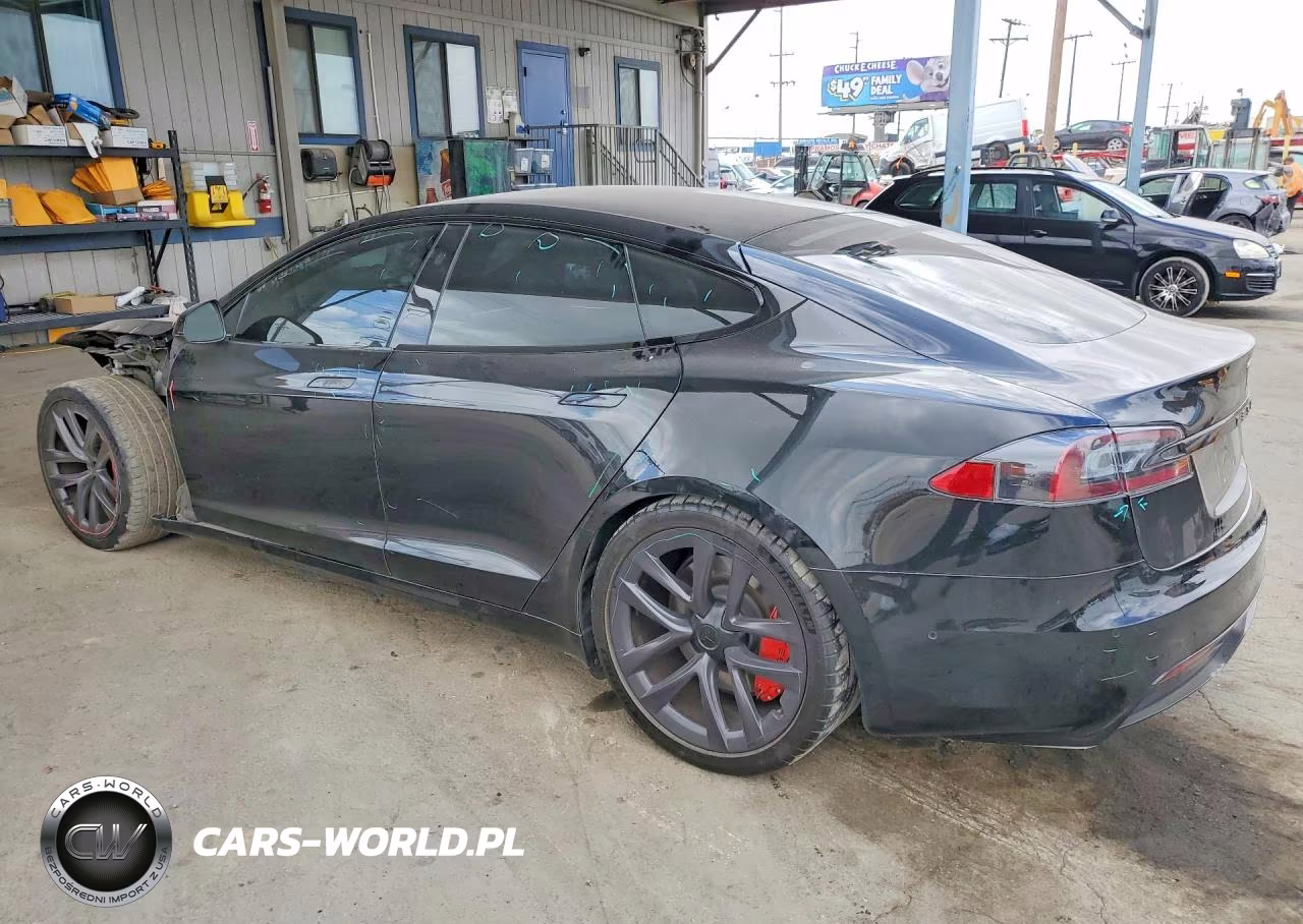 2021 Tesla Model S VIN:5YJSA1E55MF436284 - 2