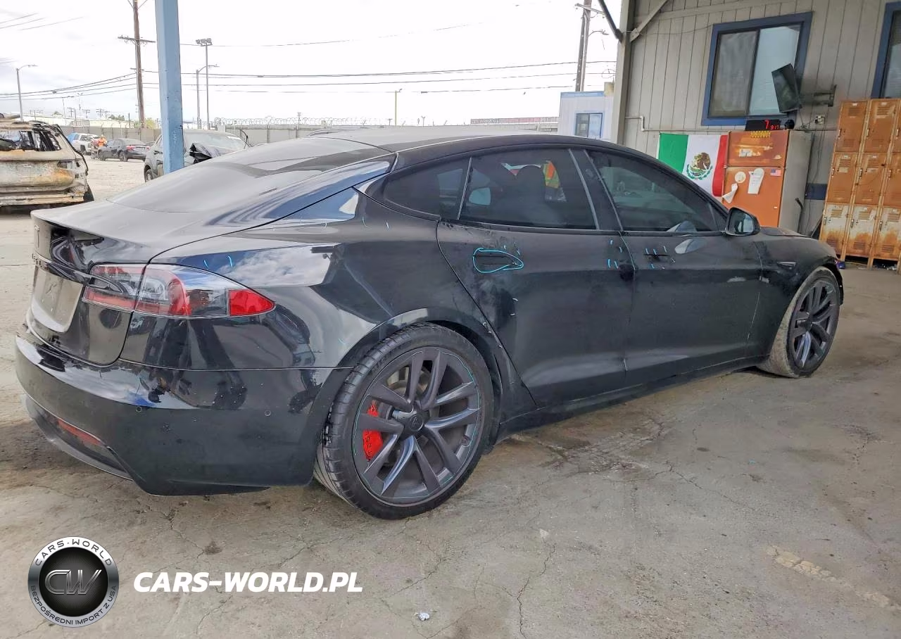 2021 Tesla Model S VIN:5YJSA1E55MF436284 - 3