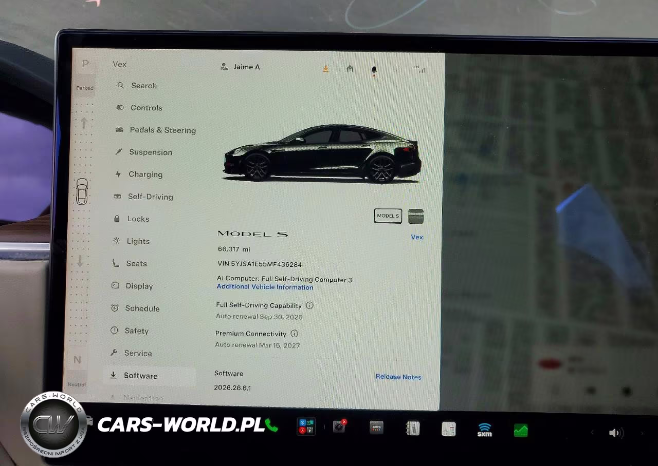 2021 Tesla Model S VIN:5YJSA1E55MF436284 - 9
