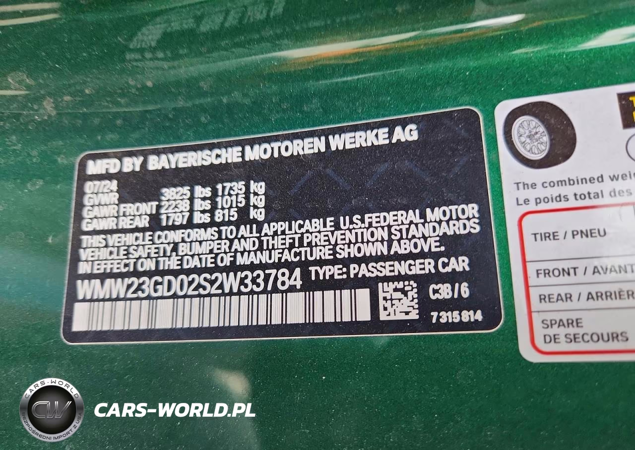2025 Mini Cooper S VIN:WMW23GD02S2W33784 - 13