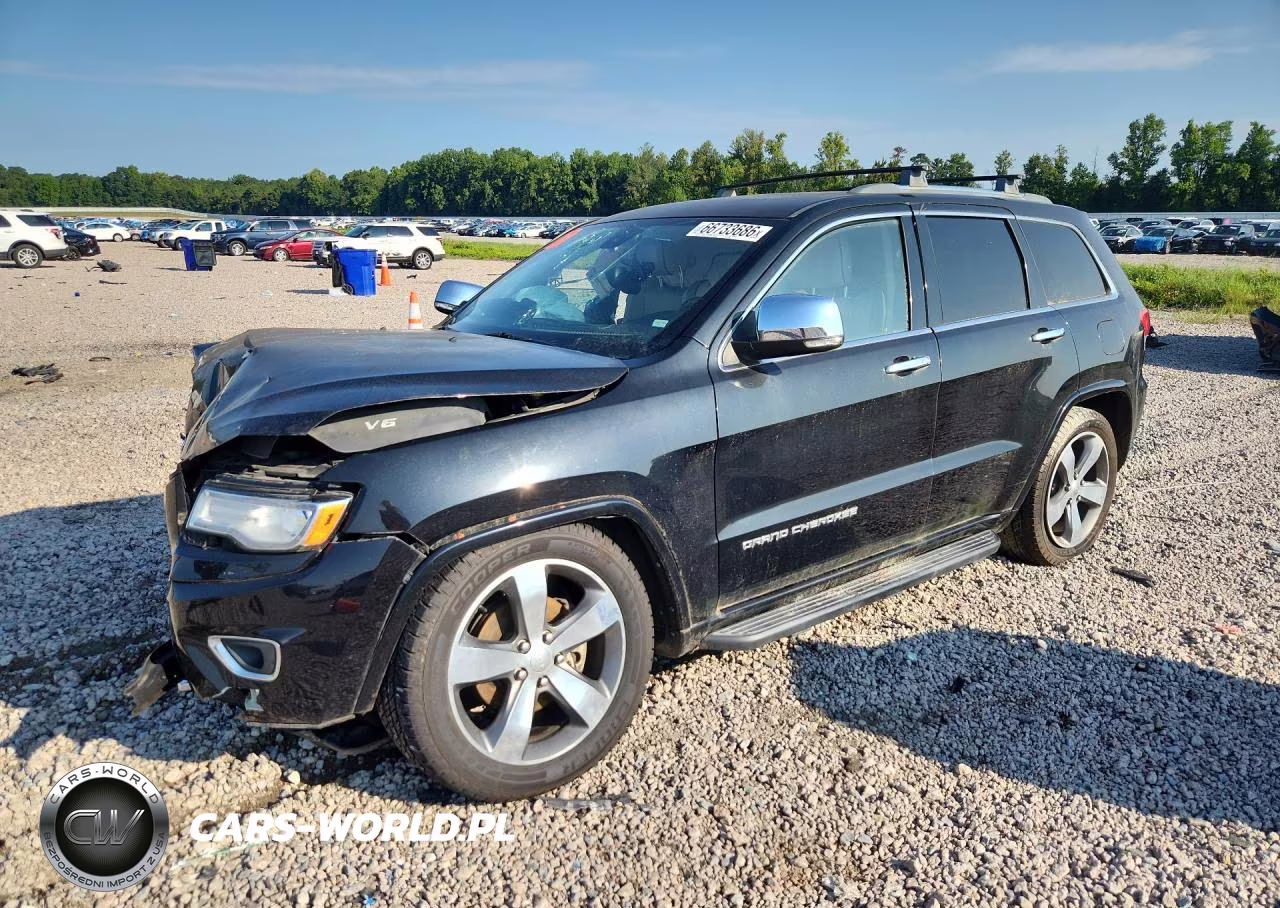 2015 Jeep Grand Cherokee Overland VIN:1C4RJFCG0FC639096 - 1