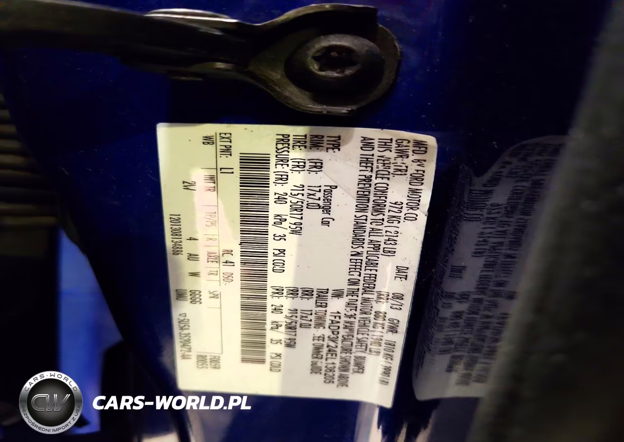 2014 Ford Focus Se VIN:1FADP3K24EL136205 - 12
