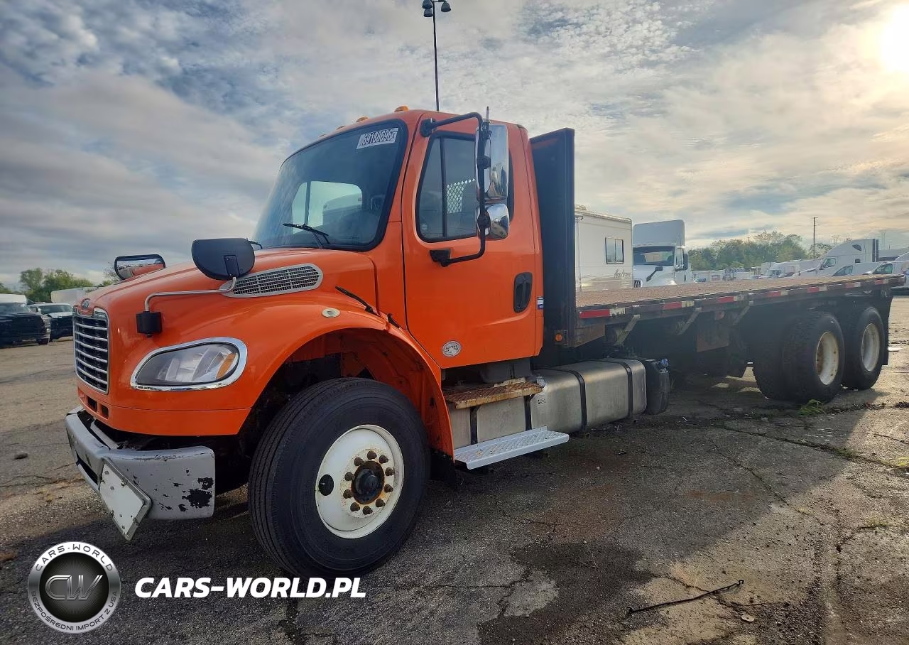 2018 Freightliner Business Class M2 Flatbed Truck VIN:1FVHCYFE8JHJU0073 - 1
