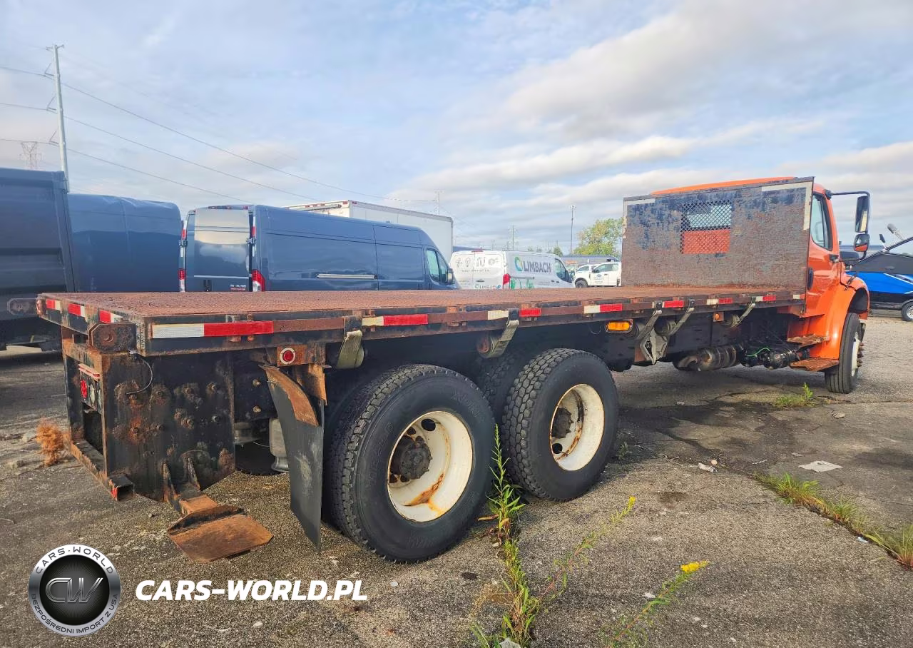 2018 Freightliner Business Class M2 Flatbed Truck VIN:1FVHCYFE8JHJU0073 - 3