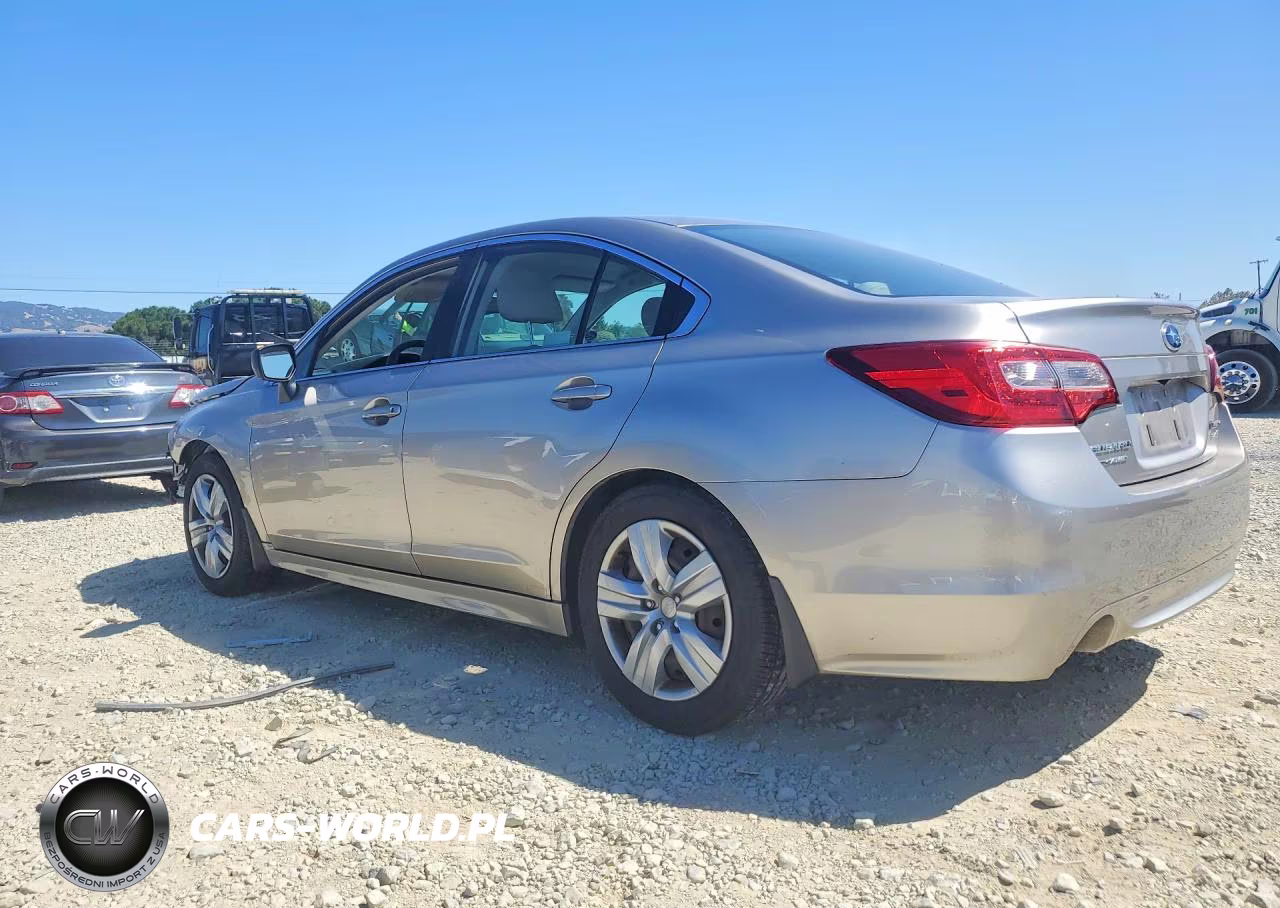 2015 Subaru Legacy 2.5I VIN:4S3BNAA67F3006131 - 2