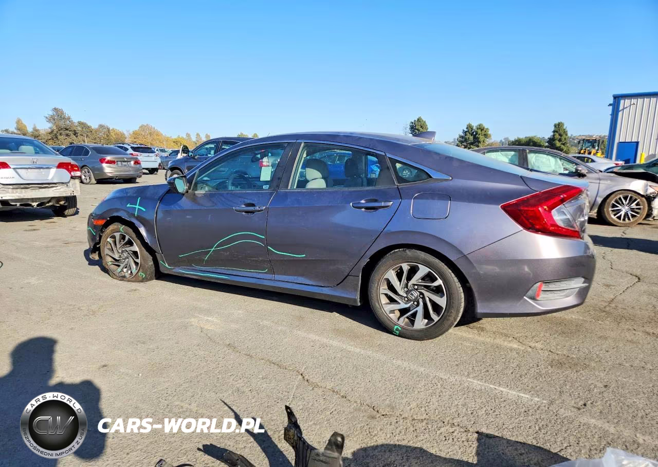2017 Honda Civic Ex VIN:19XFC2F73HE232015 - 2