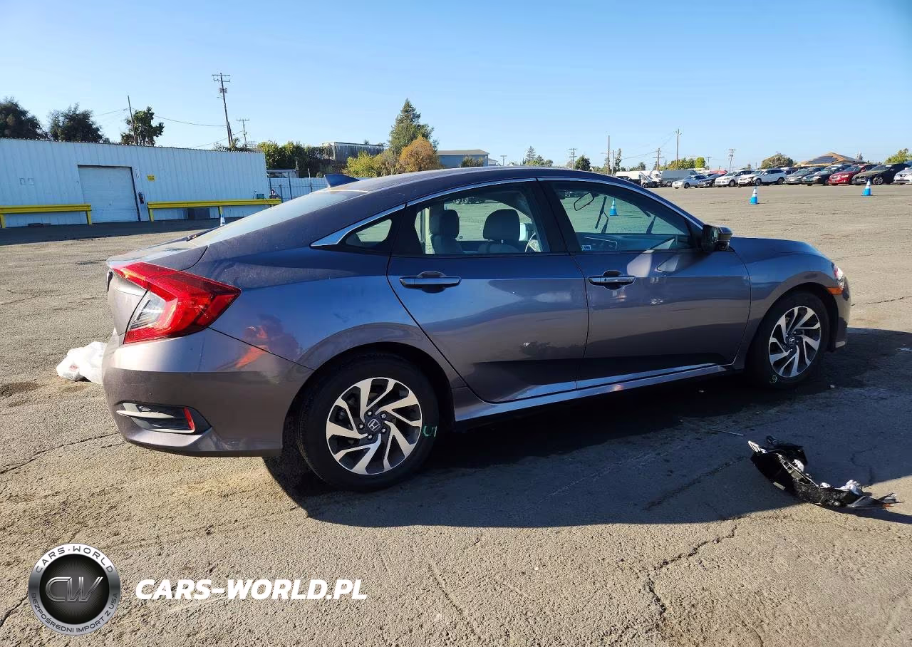 2017 Honda Civic Ex VIN:19XFC2F73HE232015 - 3