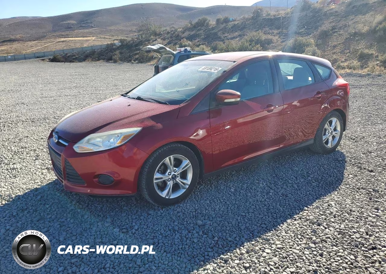 2013 Ford Focus Se VIN:1FADP3K25DL178106 - 1