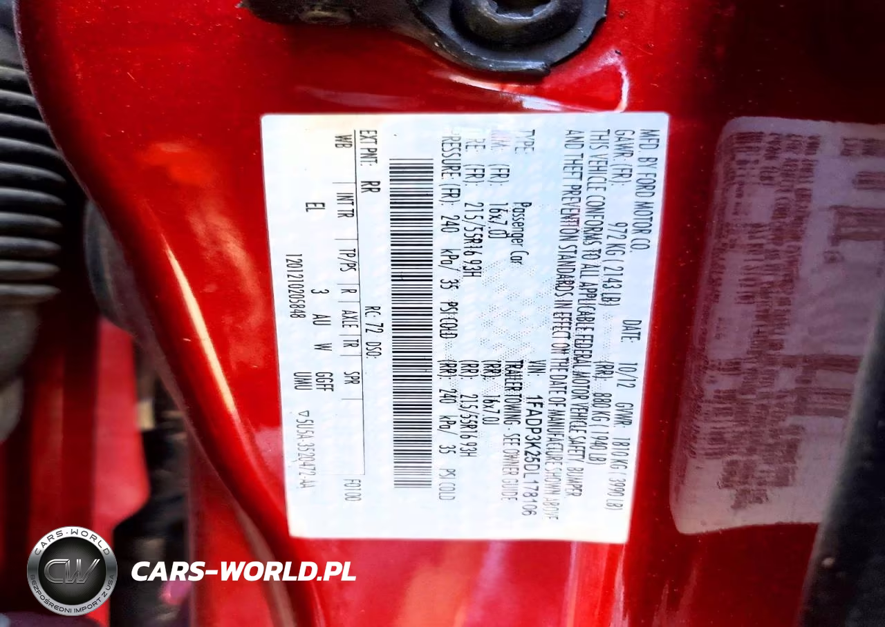 2013 Ford Focus Se VIN:1FADP3K25DL178106 - 13