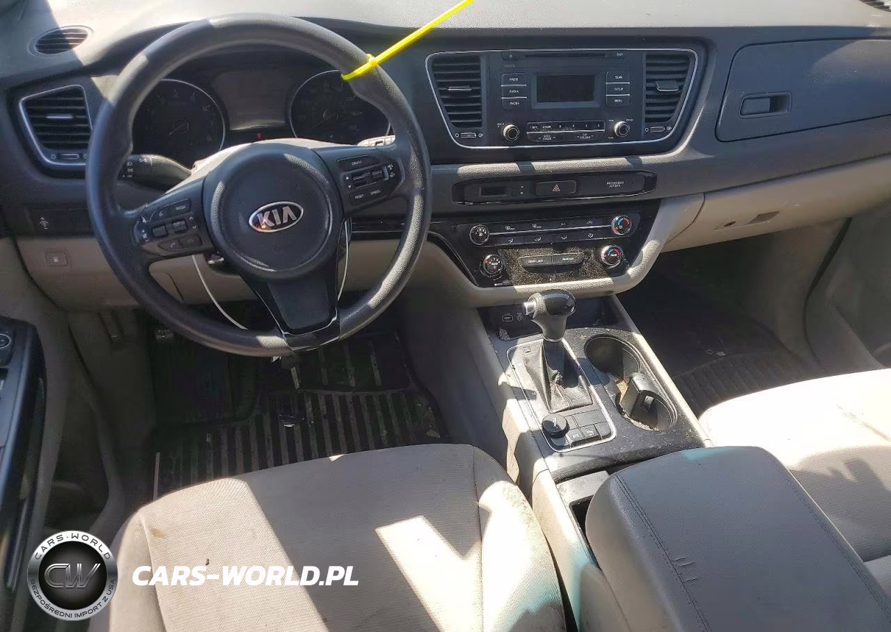 2015 Kia Sedona L VIN:KNDMA5C17F6022115 - 8