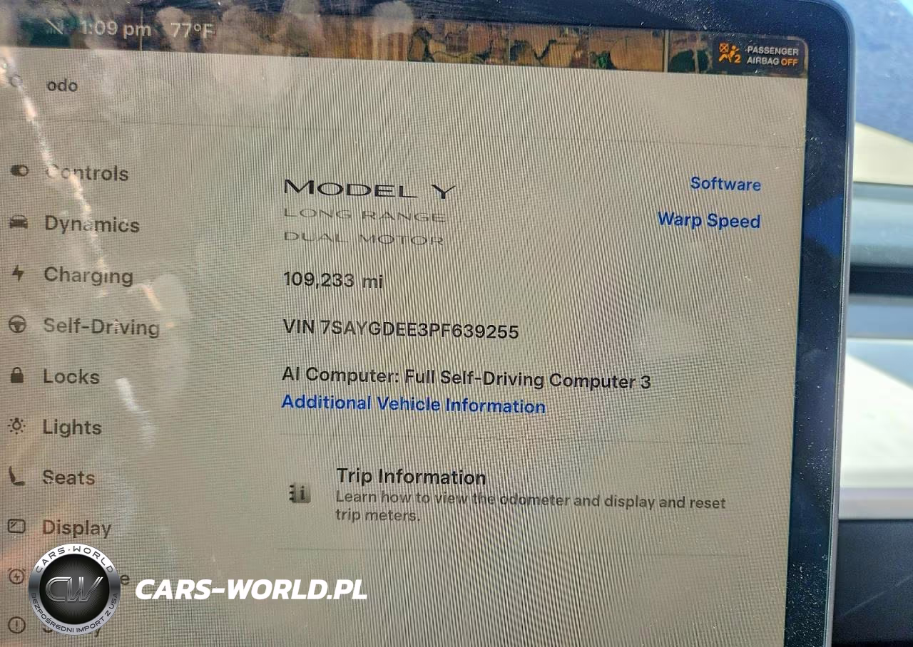 2023 Tesla Model Y VIN:7SAYGDEE3PF639255 - 9