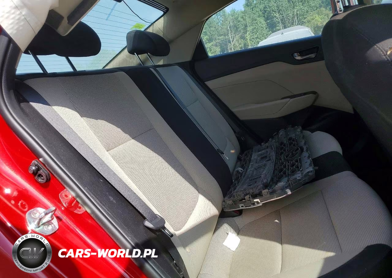 2022 Hyundai Accent Se VIN:3KPC24A61NE166074 - 10