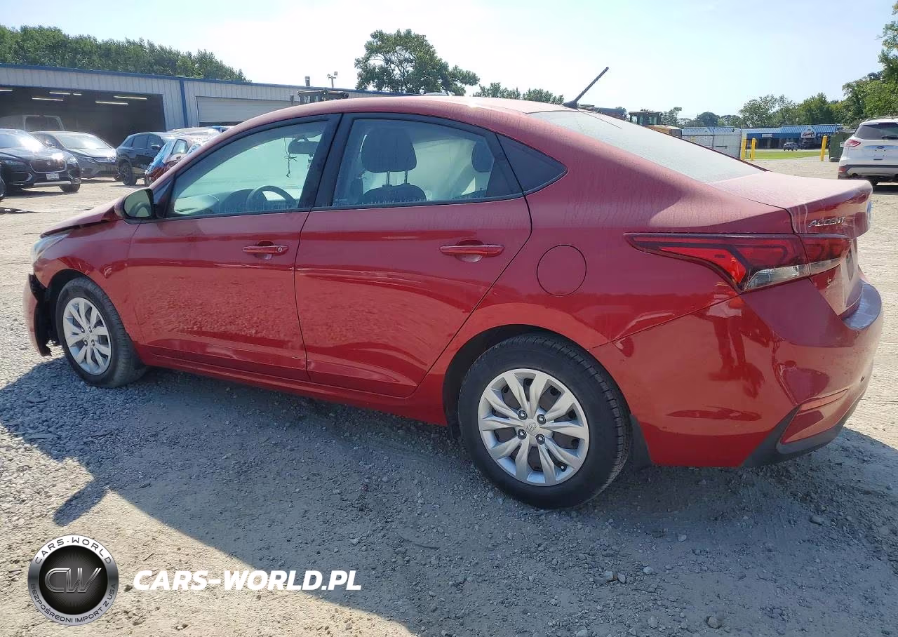 2022 Hyundai Accent Se VIN:3KPC24A61NE166074 - 2