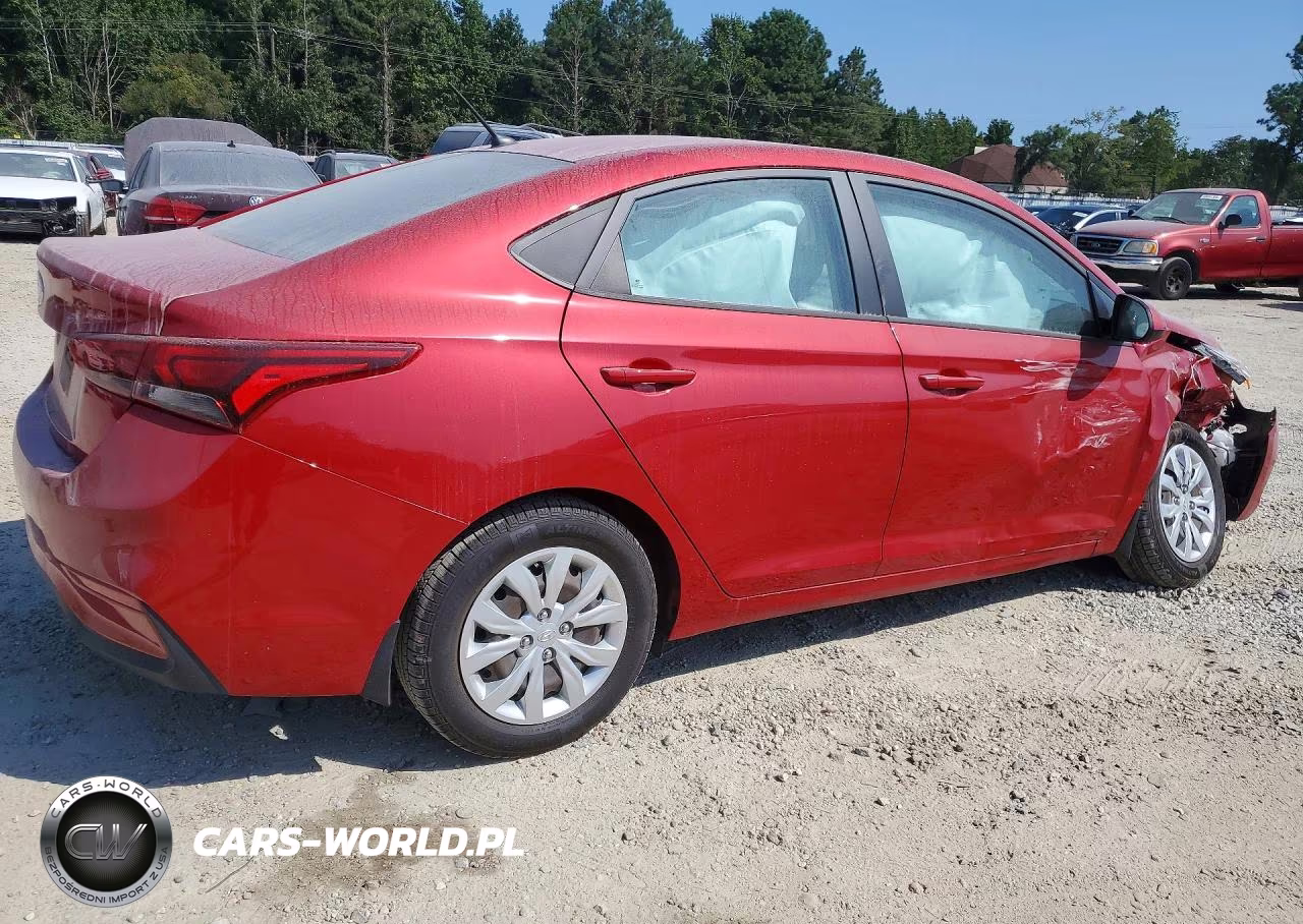 2022 Hyundai Accent Se VIN:3KPC24A61NE166074 - 3