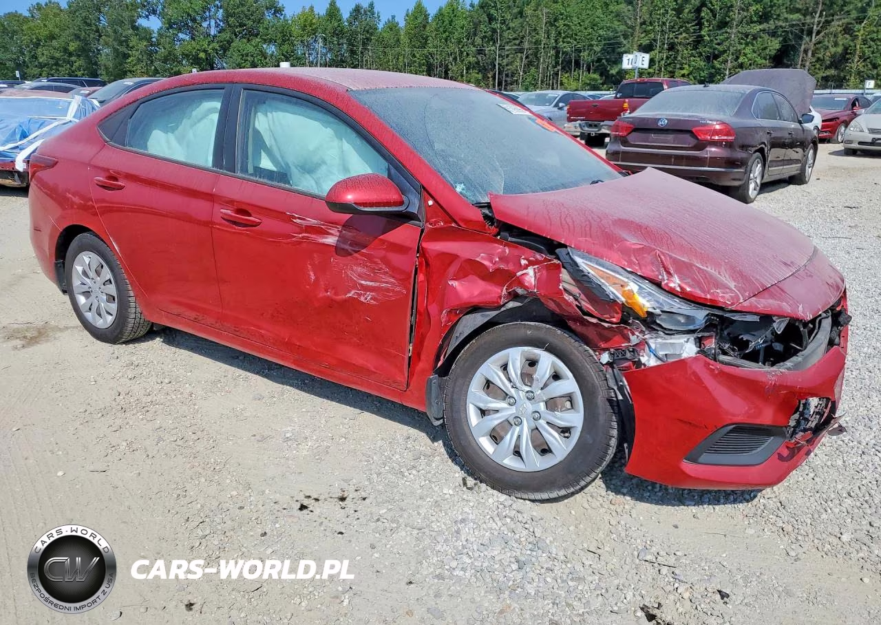 2022 Hyundai Accent Se VIN:3KPC24A61NE166074 - 4