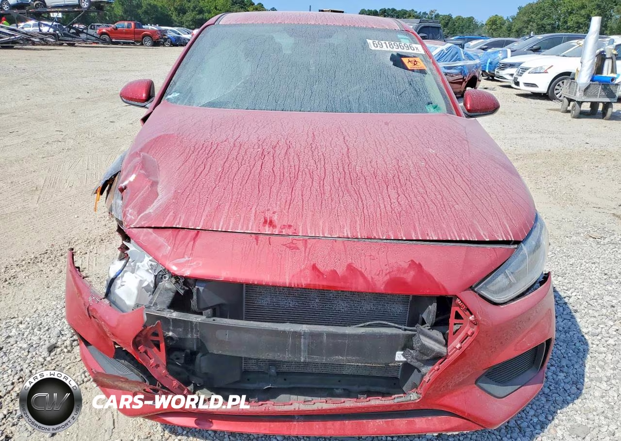 2022 Hyundai Accent Se VIN:3KPC24A61NE166074 - 5