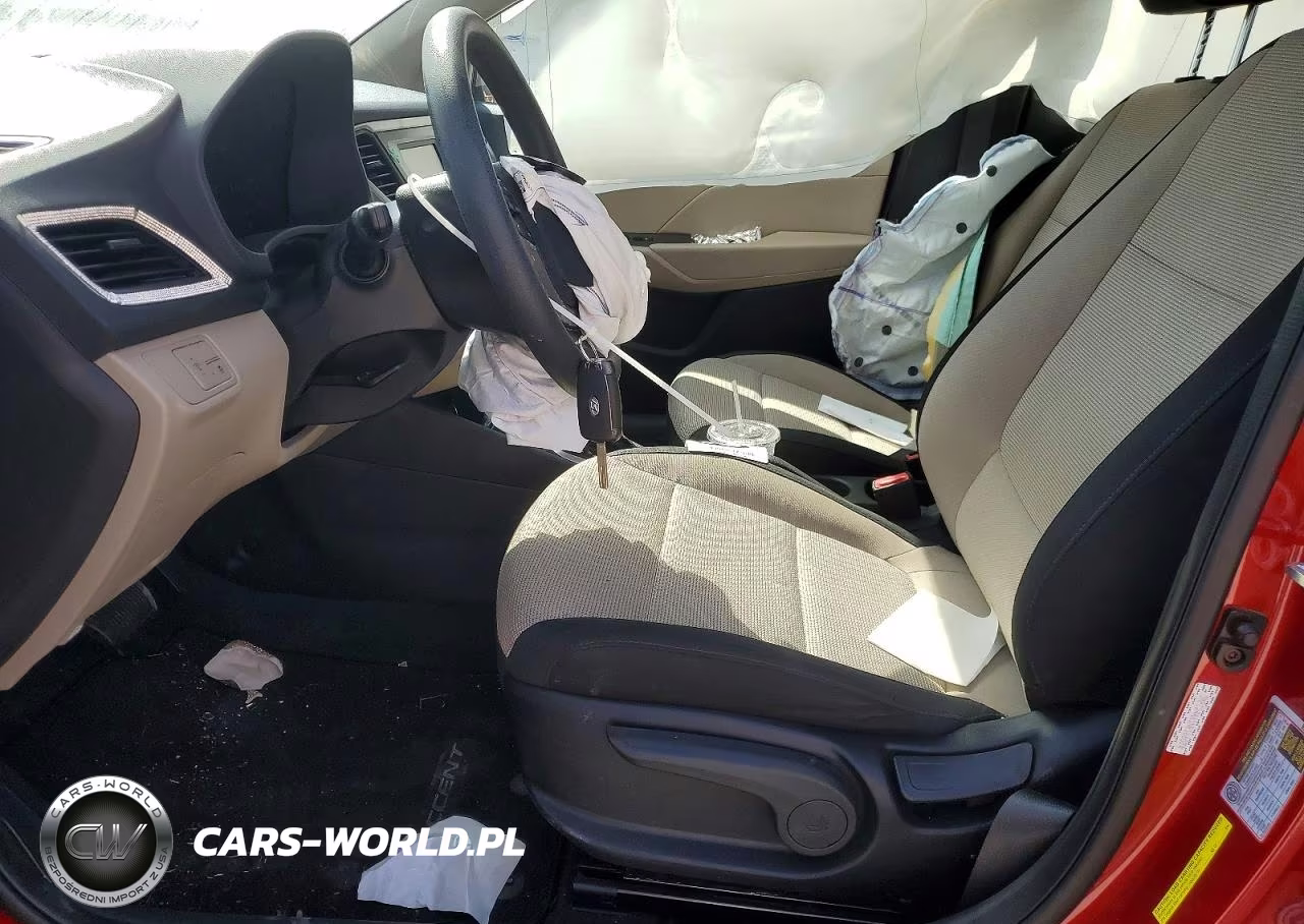 2022 Hyundai Accent Se VIN:3KPC24A61NE166074 - 7