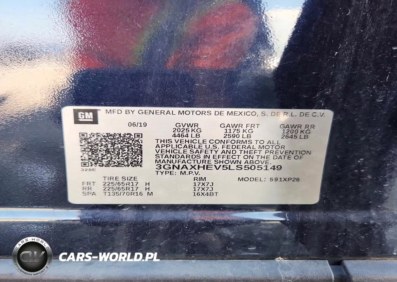 2020 Chevrolet Equinox Ls VIN:3GNAXHEV5LS505149 - 13
