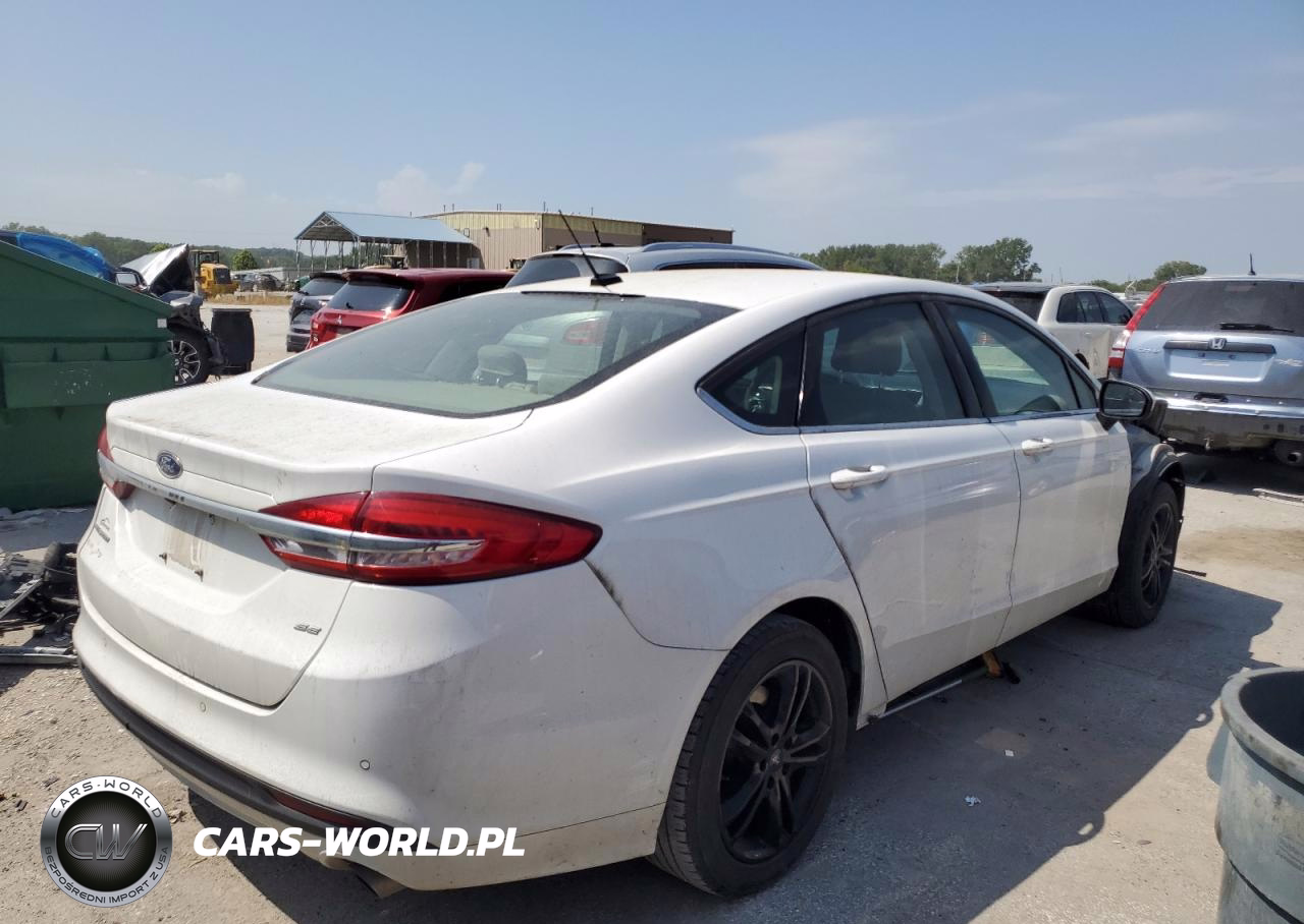 2018 Ford Fusion Se VIN:3FA6P0H71JR111932 - 3