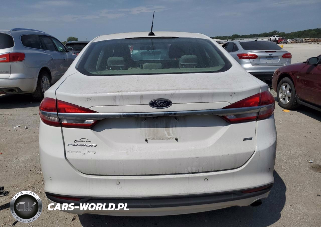 2018 Ford Fusion Se VIN:3FA6P0H71JR111932 - 6