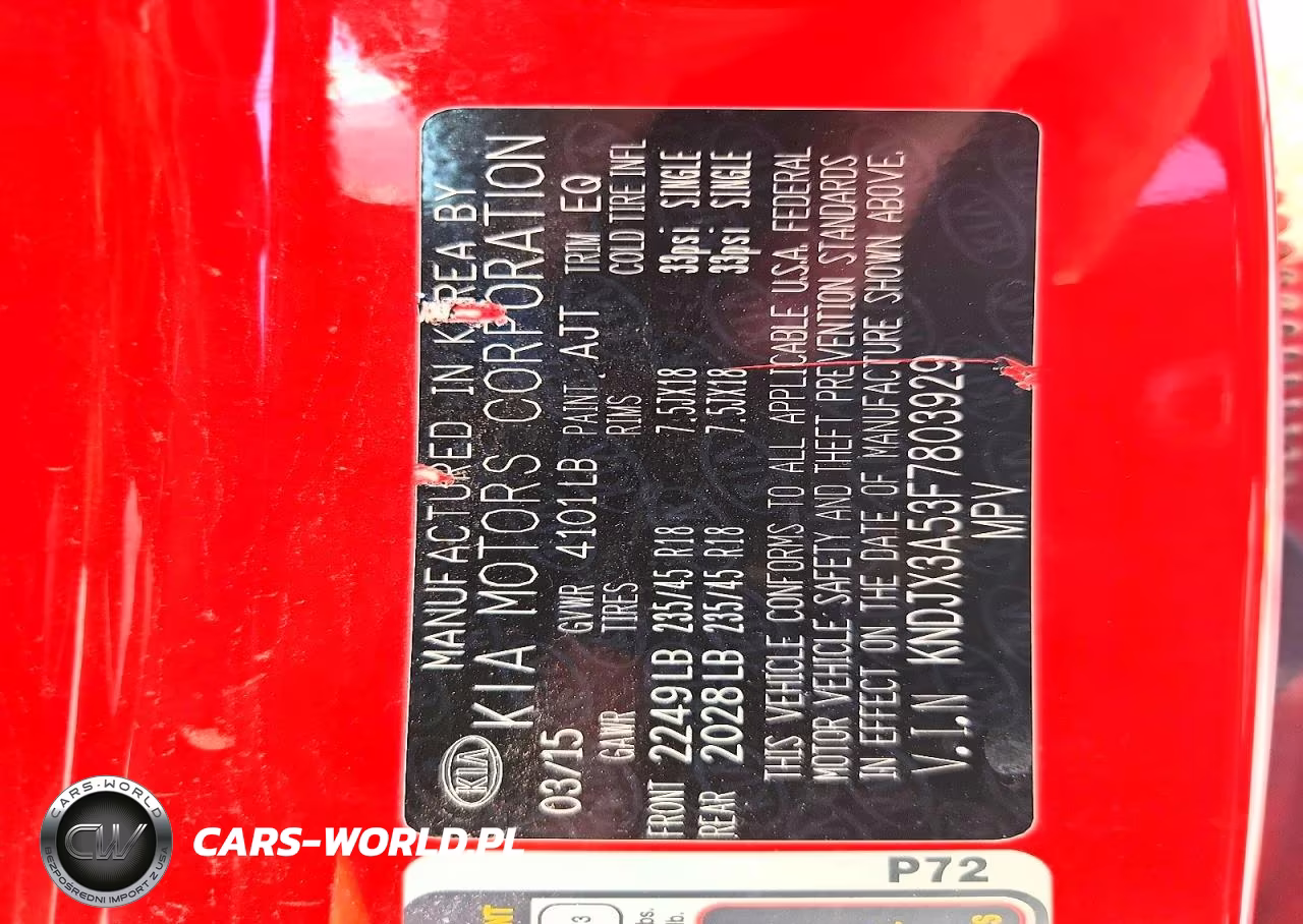 2015 Kia Soul Base VIN:KNDJX3A53F7803929 - 12