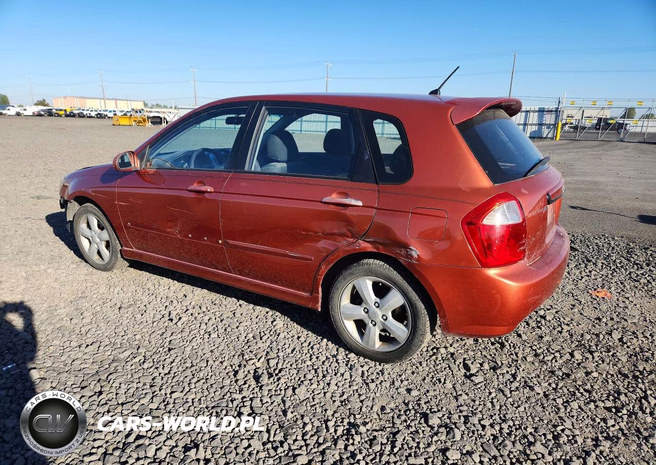2008 Kia Spectra Spectra5 Sx VIN:KNAFE162585022212 - 2
