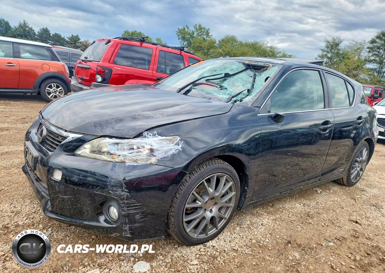 2012 Lexus Ct 200 VIN:JTHKD5BH2C2116837 - 1