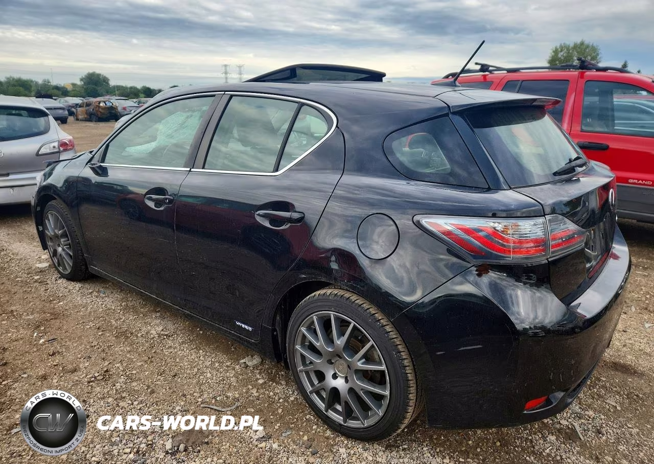 2012 Lexus Ct 200 VIN:JTHKD5BH2C2116837 - 2