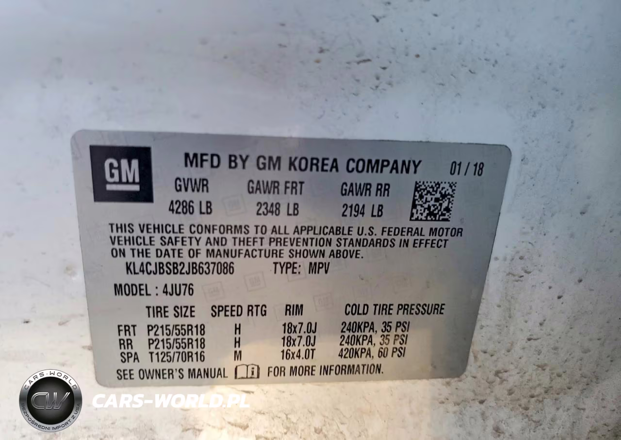2018 Buick Encore Preferred Ii VIN:KL4CJBSB2JB637086 - 12