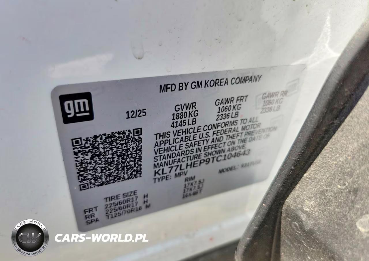 2026 Chevrolet Trax 1Lt VIN:KL77LHEP9TC104643 - 13