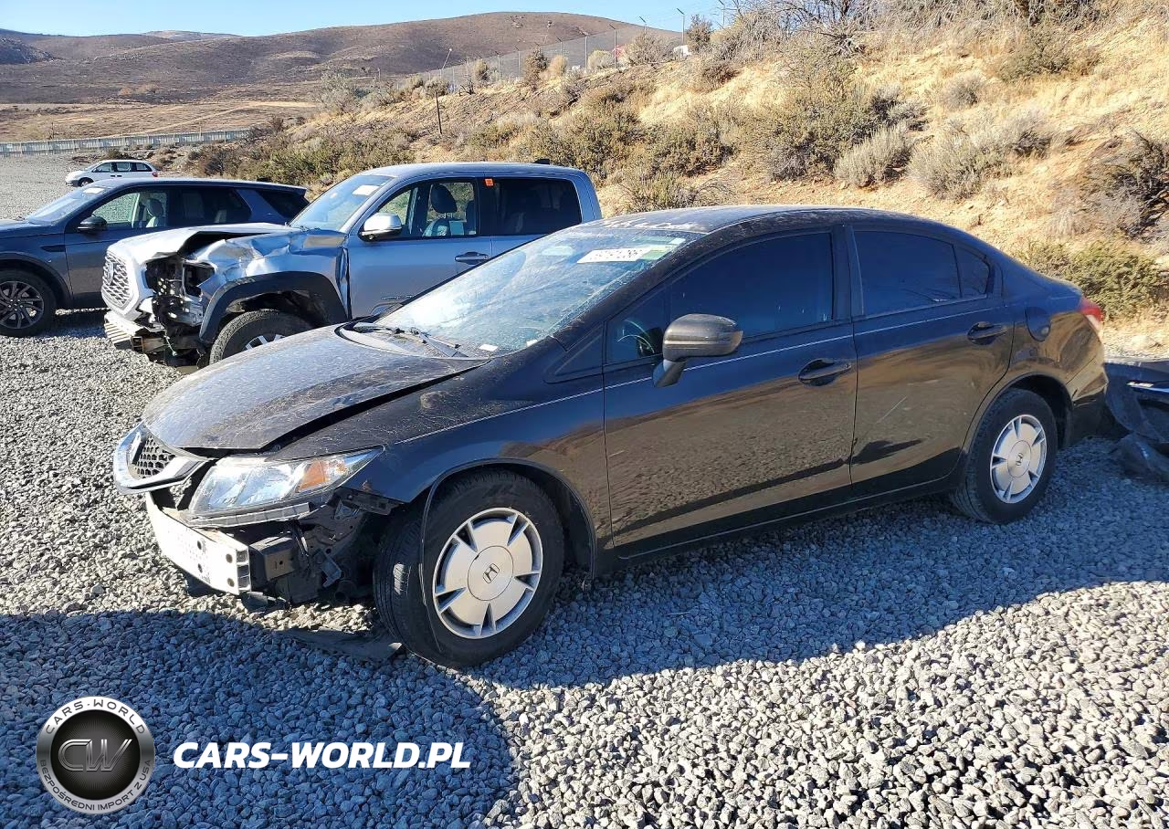 2014 Honda Civic Hf VIN:2HGFB2F63EH510780 - 1