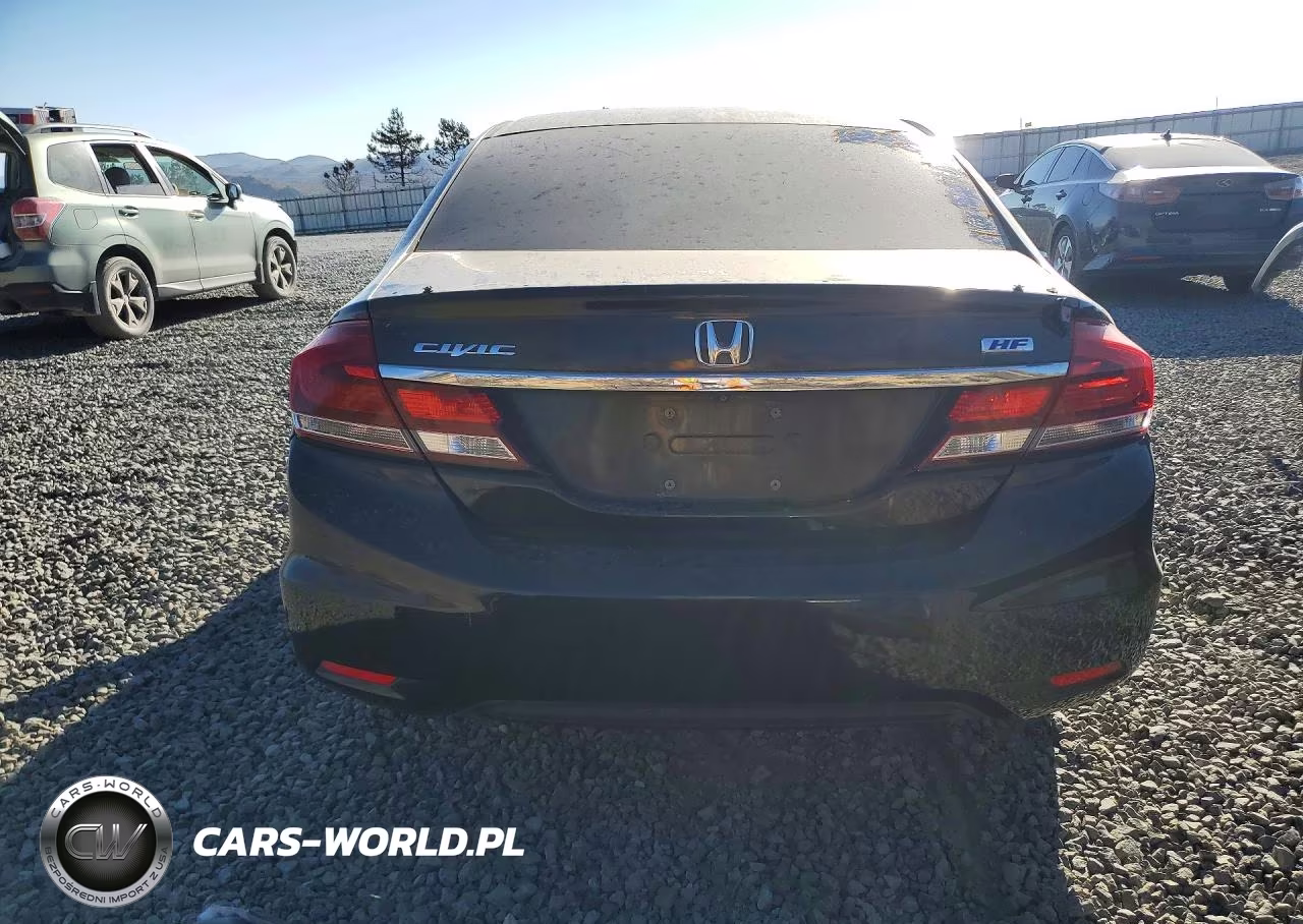 2014 Honda Civic Hf VIN:2HGFB2F63EH510780 - 6